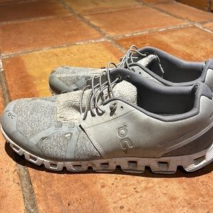 On men's shoes